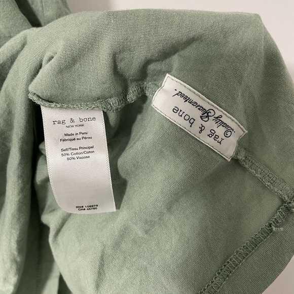 #202- RAG & BONE
Cotton-blend jersey T-shirt - Picture 2 of 3